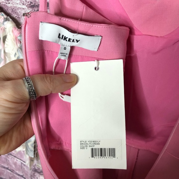 Revolve Likely Brooklyn dress size 0 pink - Picture 7 of 8